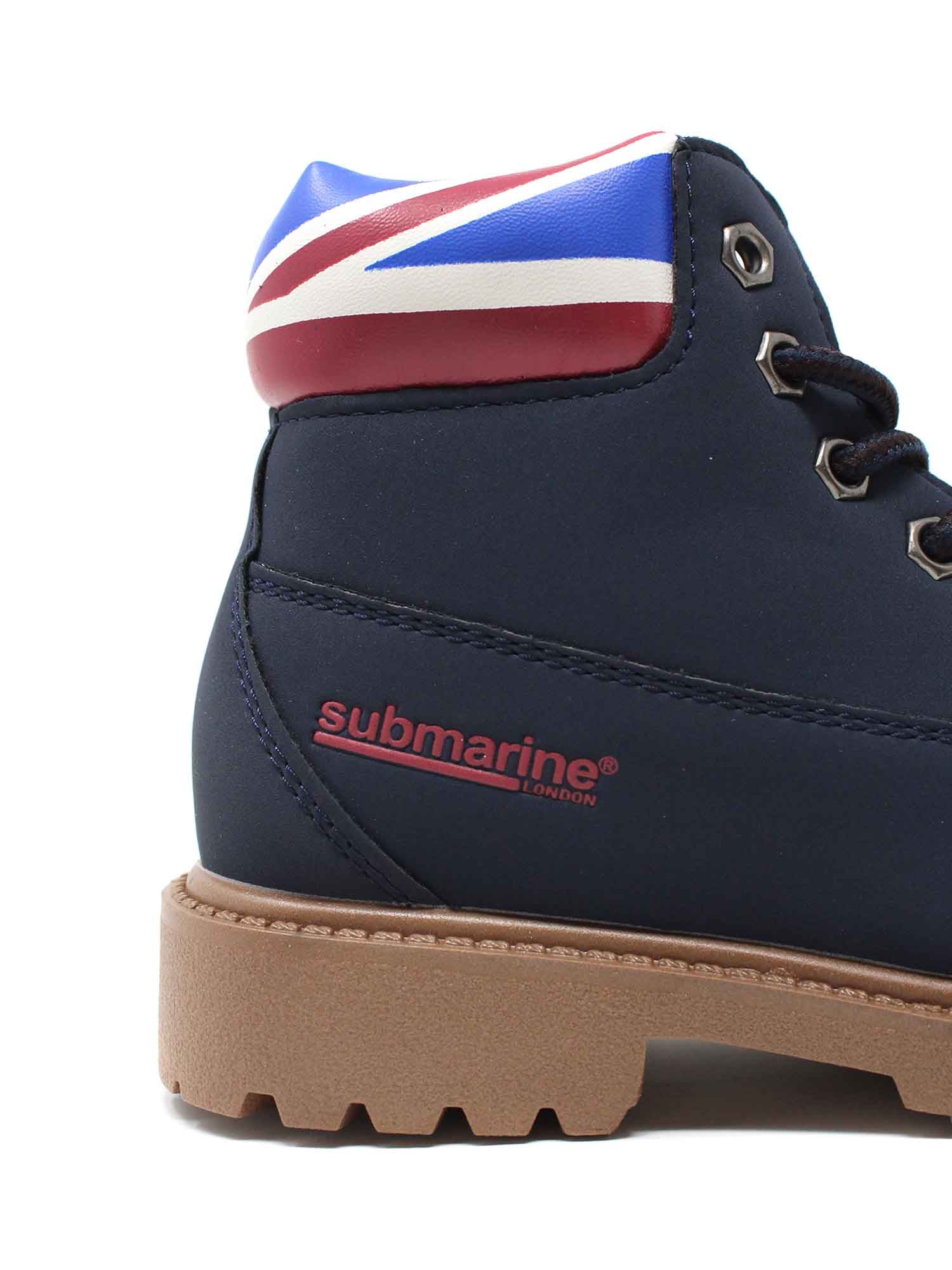 Stivaletti Blu Submarine London