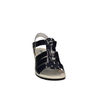 Sandali zeppa Blu Enval