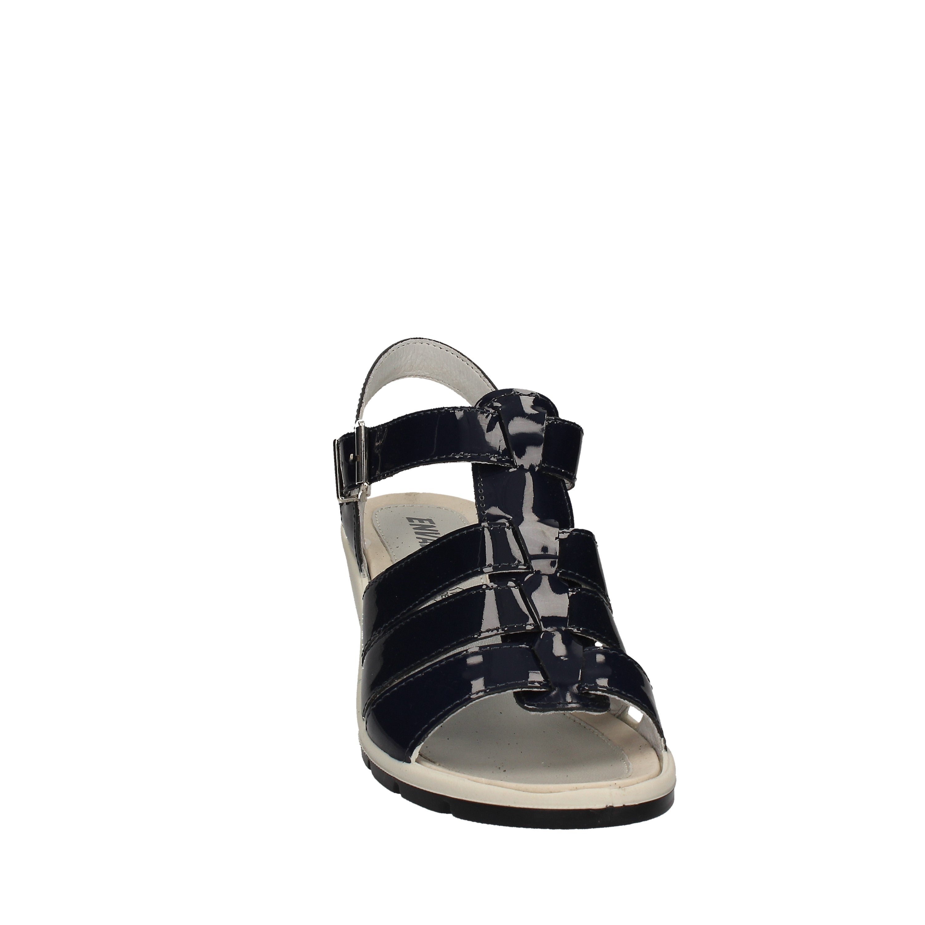 Sandali zeppa Blu Enval