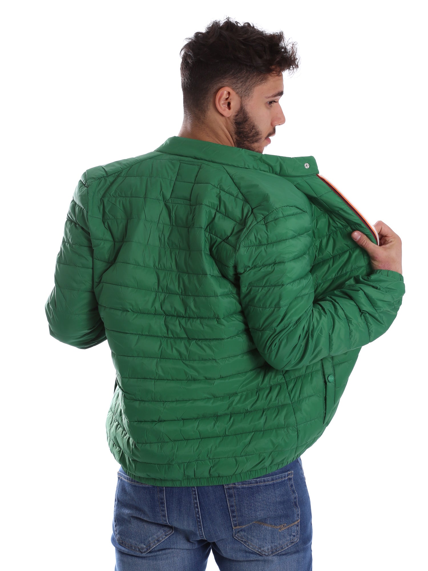 Piumini Verde Gaudi Jeans