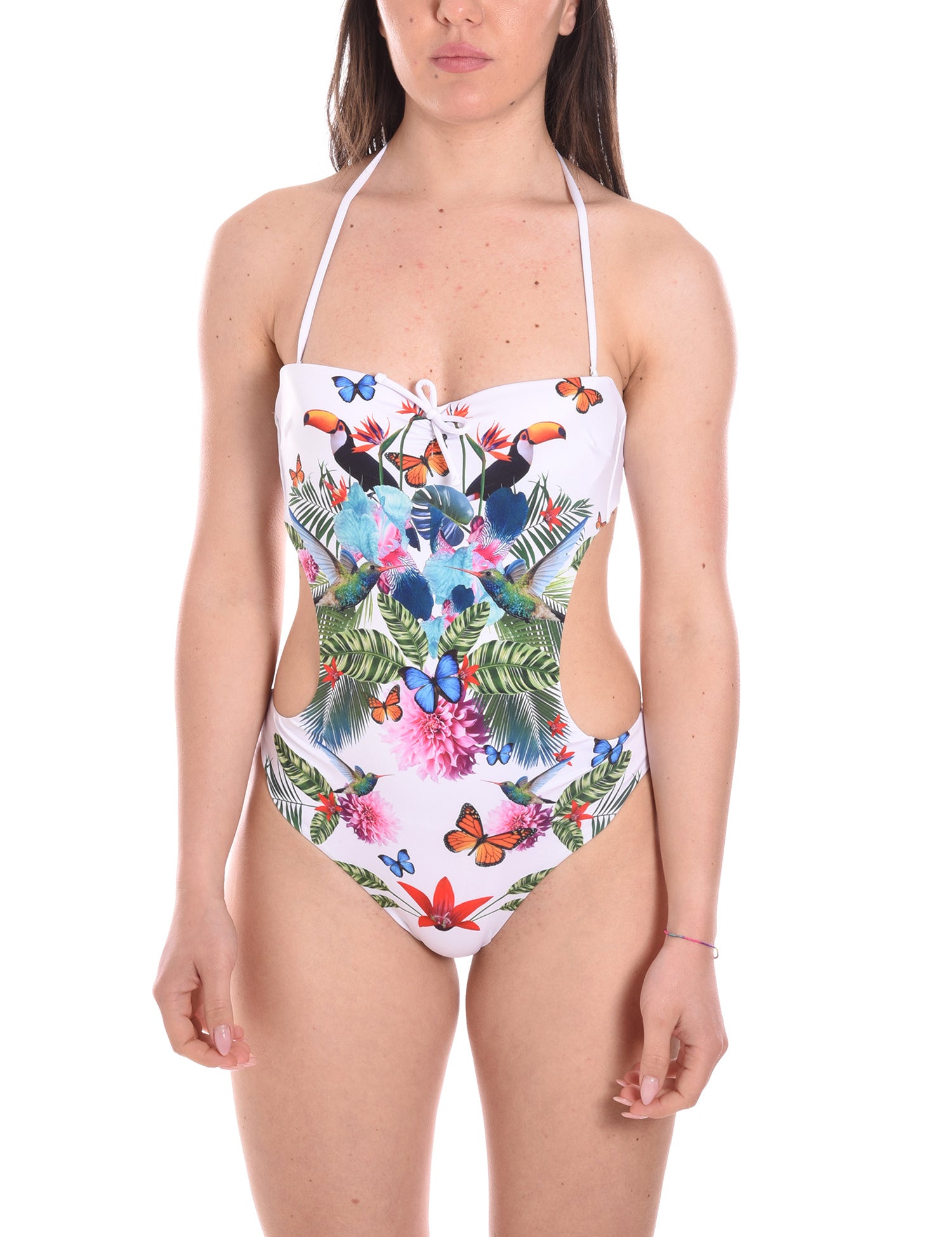 Costumi Bianco Ea7 Emporio Armani