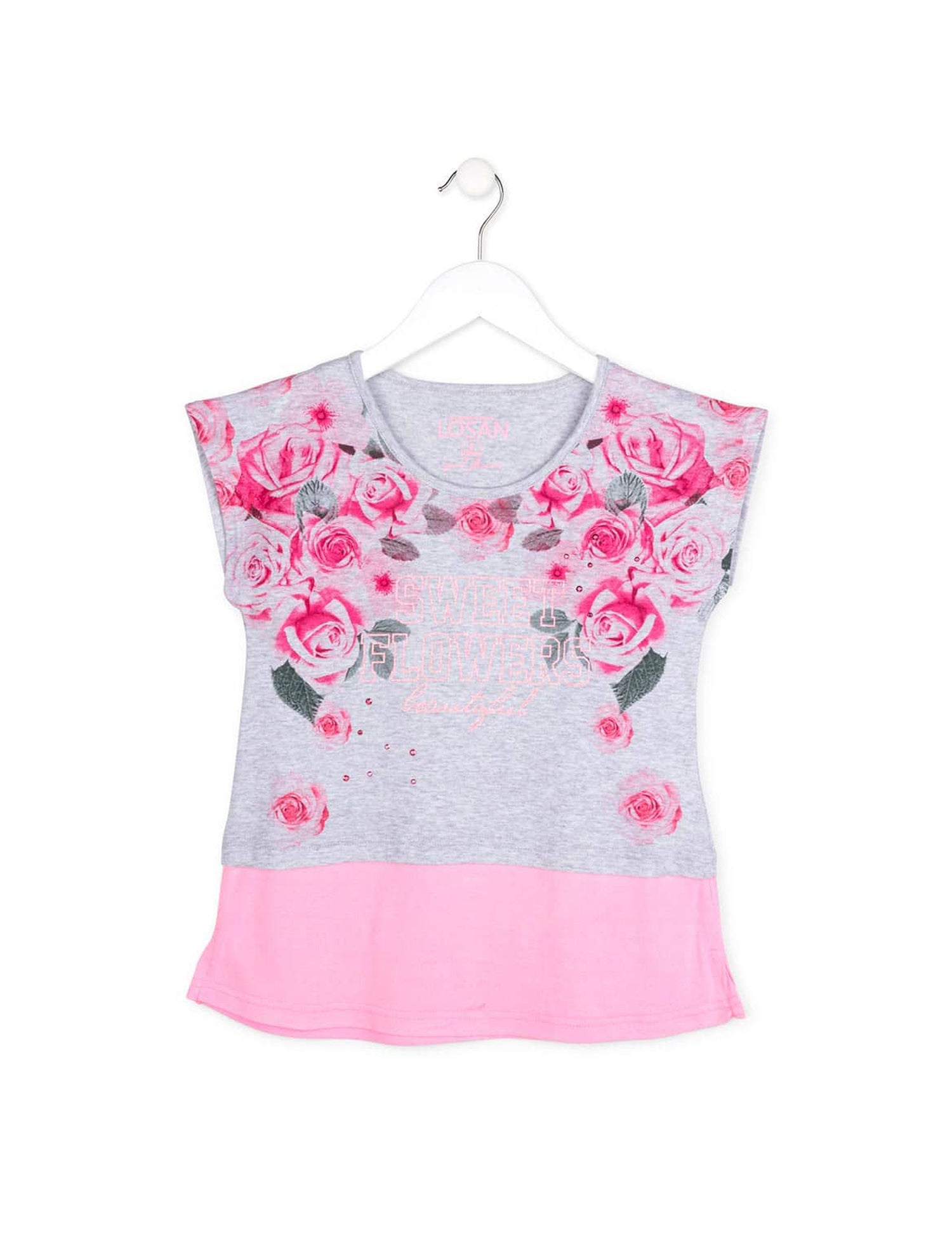 T-shirt Grigio Losan