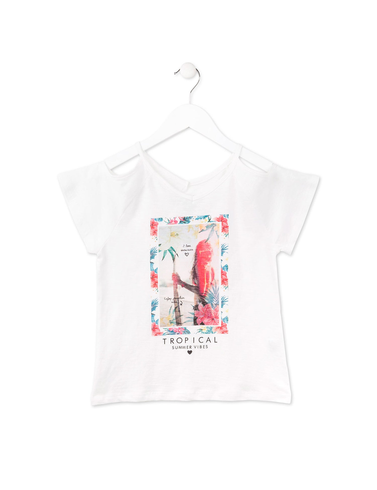 T-shirt Bianco Losan