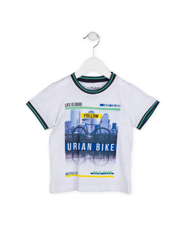 T-shirt Bianco Losan