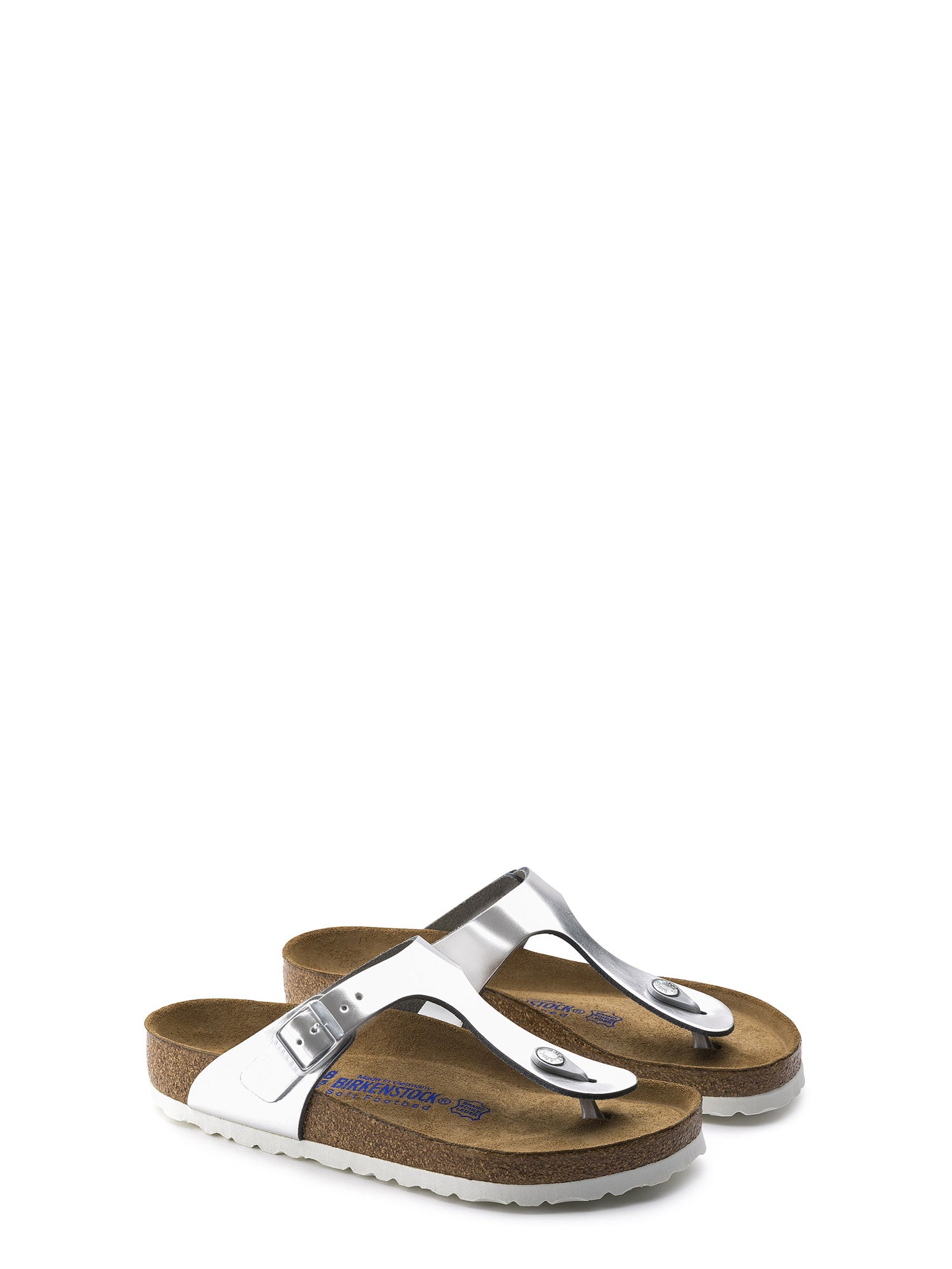 Birkenstock hotsell infradito argento