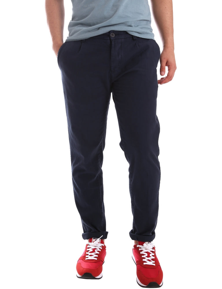 Pantaloni Blu Ransom&co