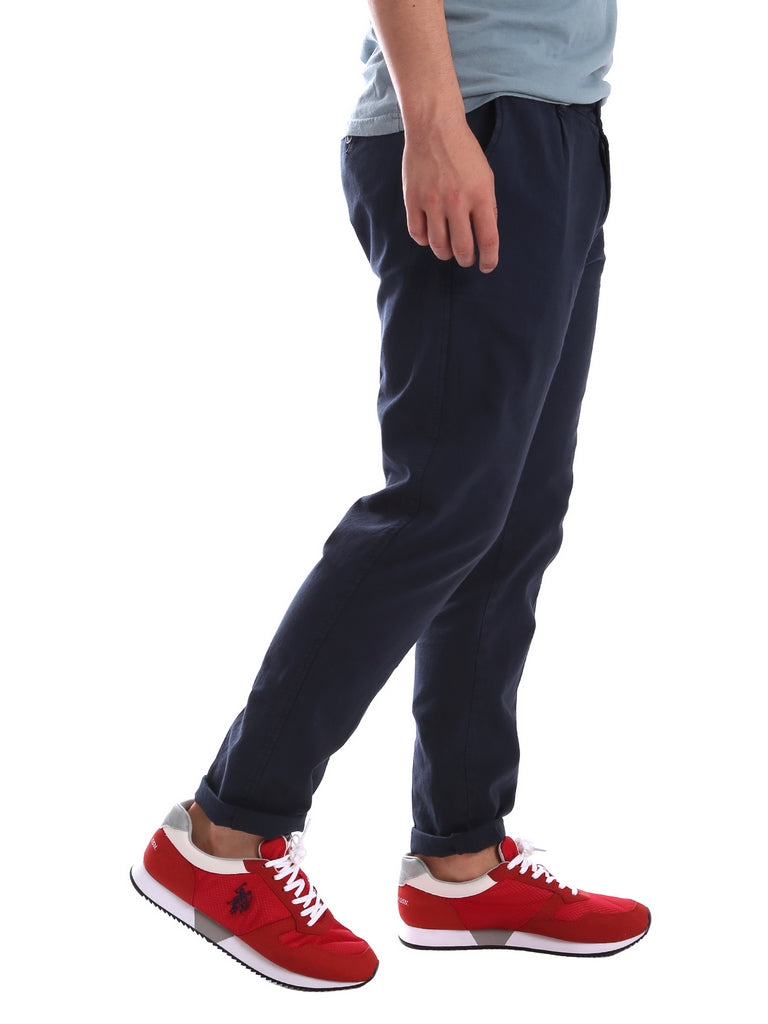 Pantaloni Blu Ransom&co