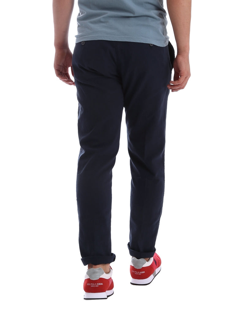 Pantaloni Blu Ransom&co