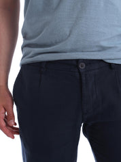 Pantaloni Blu Ransom&co