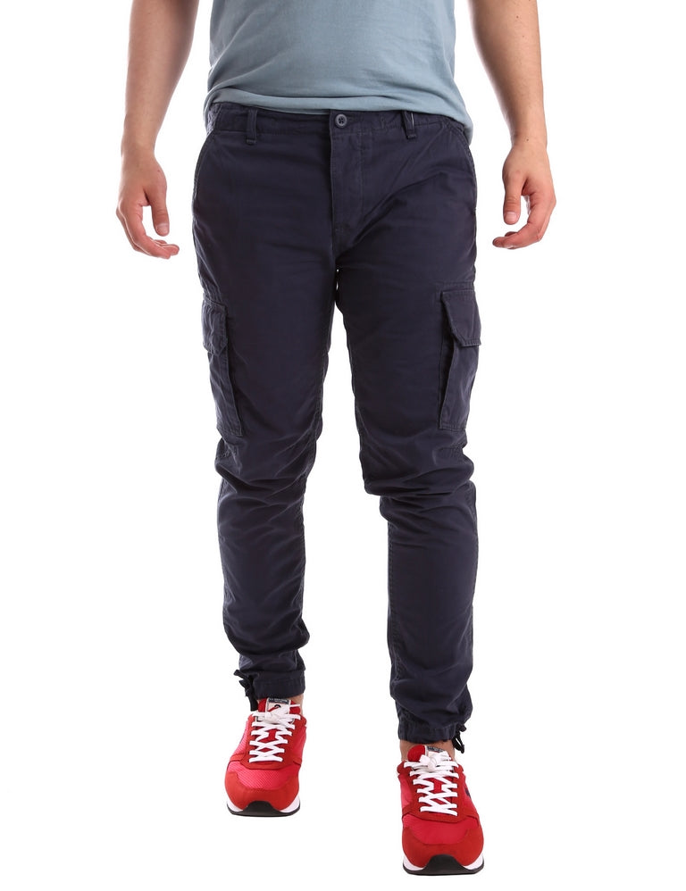 Pantaloni Blu Ransom&co