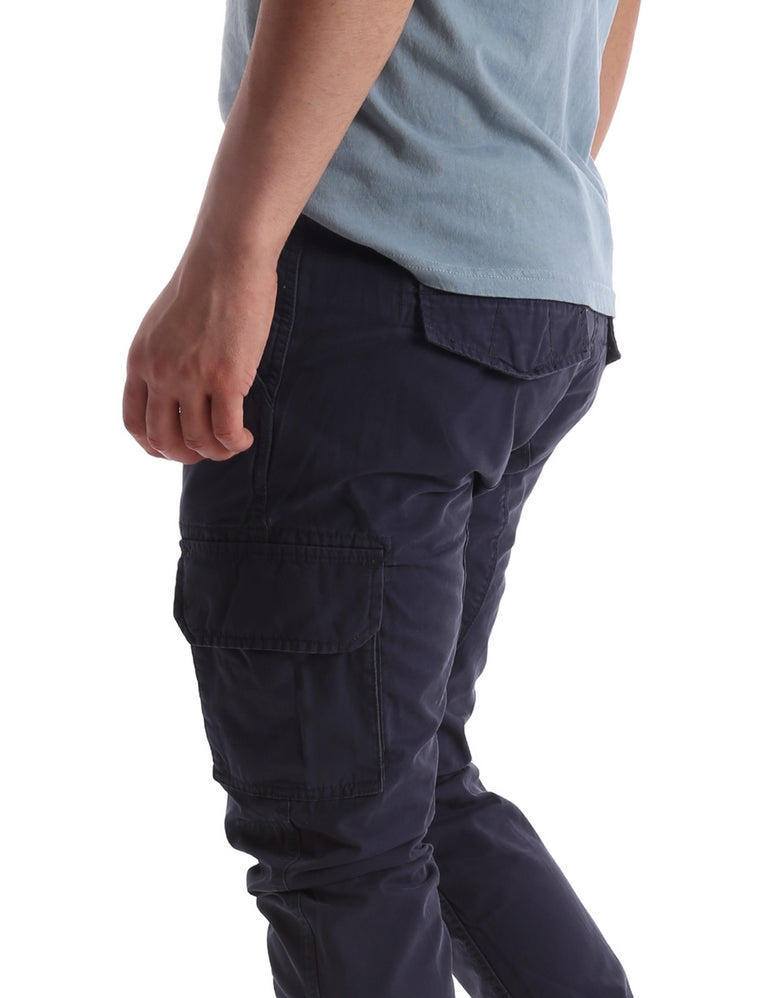 Pantaloni Blu Ransom&co