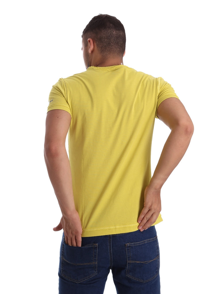 T-shirt Giallo Navigare