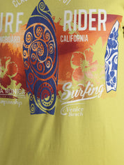 T-shirt Giallo Navigare