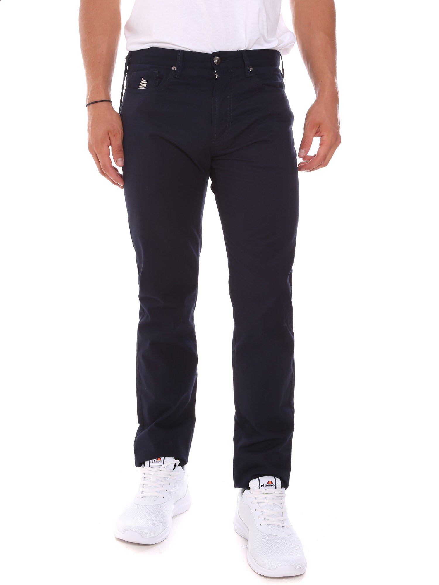 Pantaloni Blu Marina Yachting