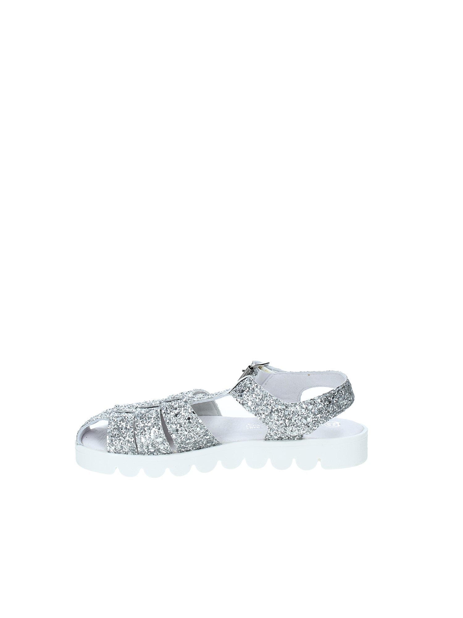 Sandali Argentato Melania