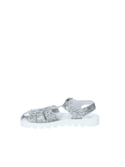 Sandali Argentato Melania