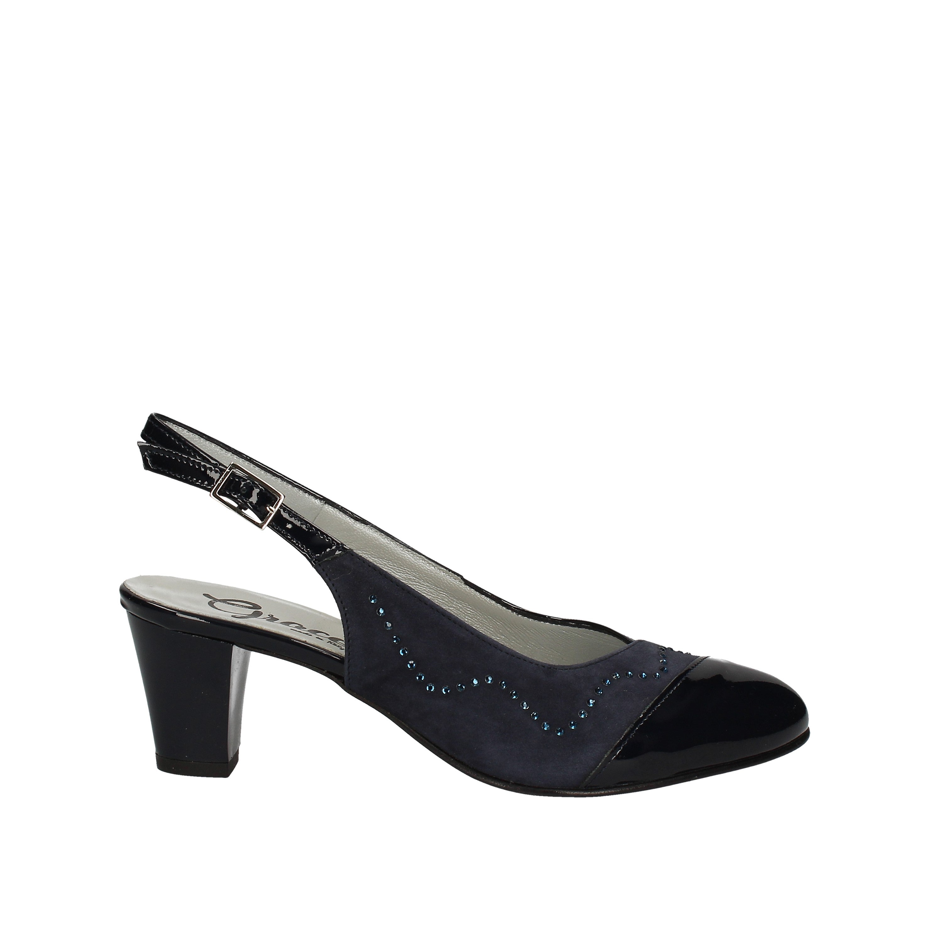 Sandali tacco Blu Grace Shoes