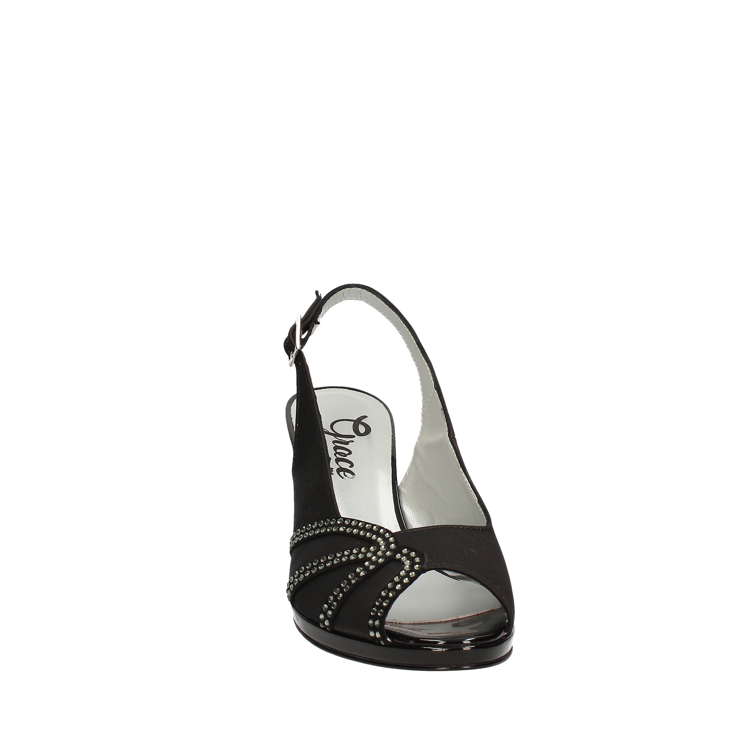 Sandali tacco Nero Grace Shoes