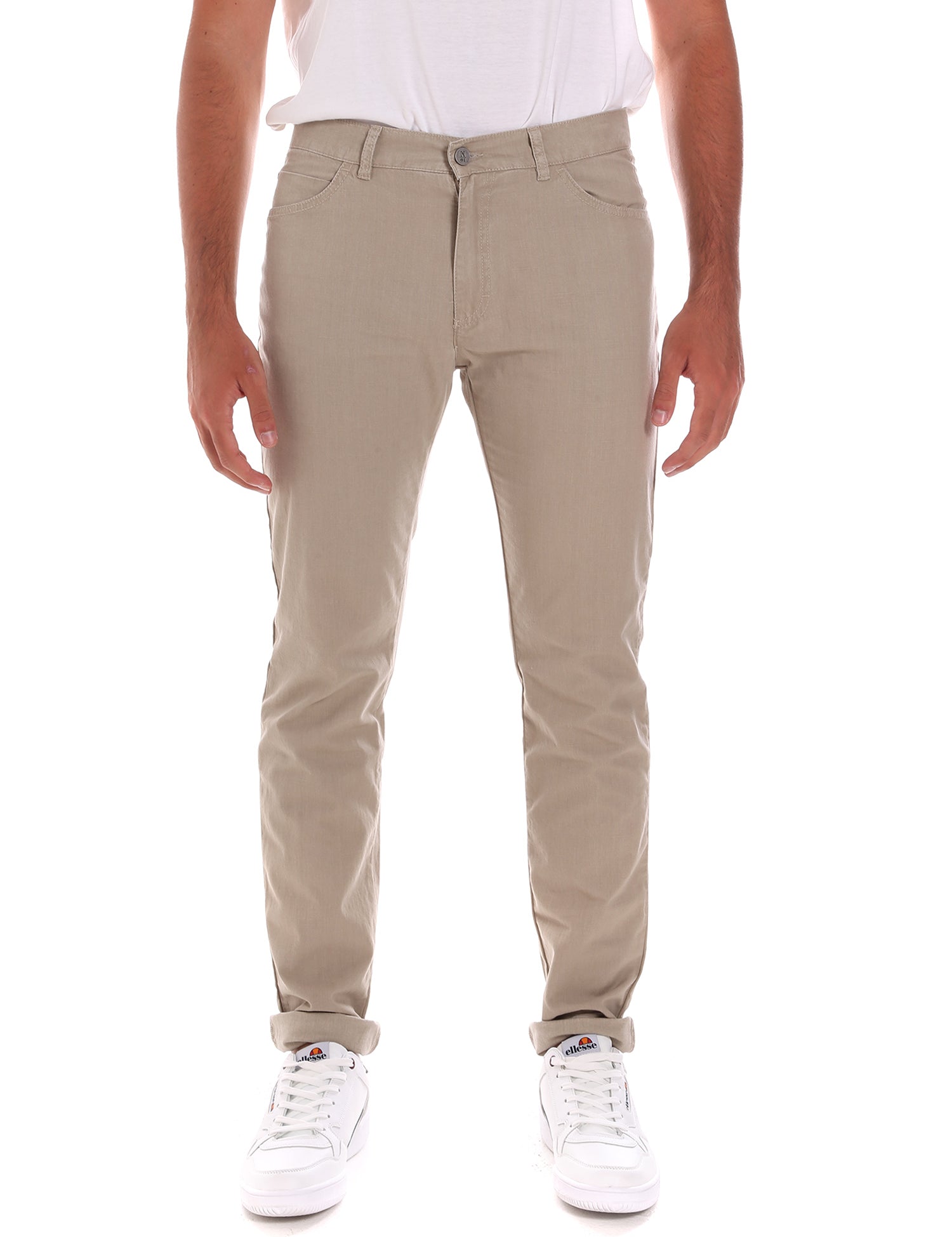 Pantaloni Beige Navigare