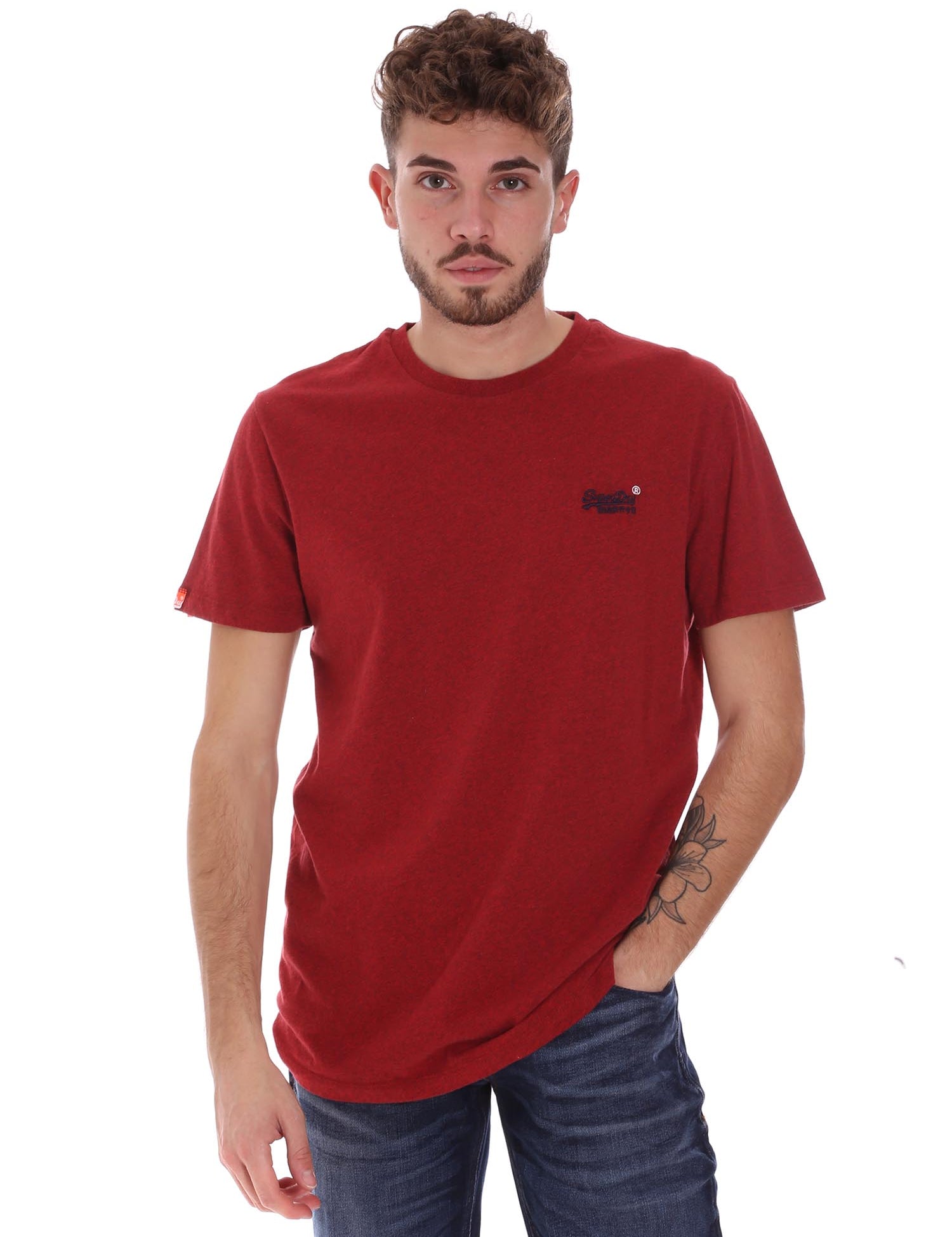 T-shirt Rosso Superdry