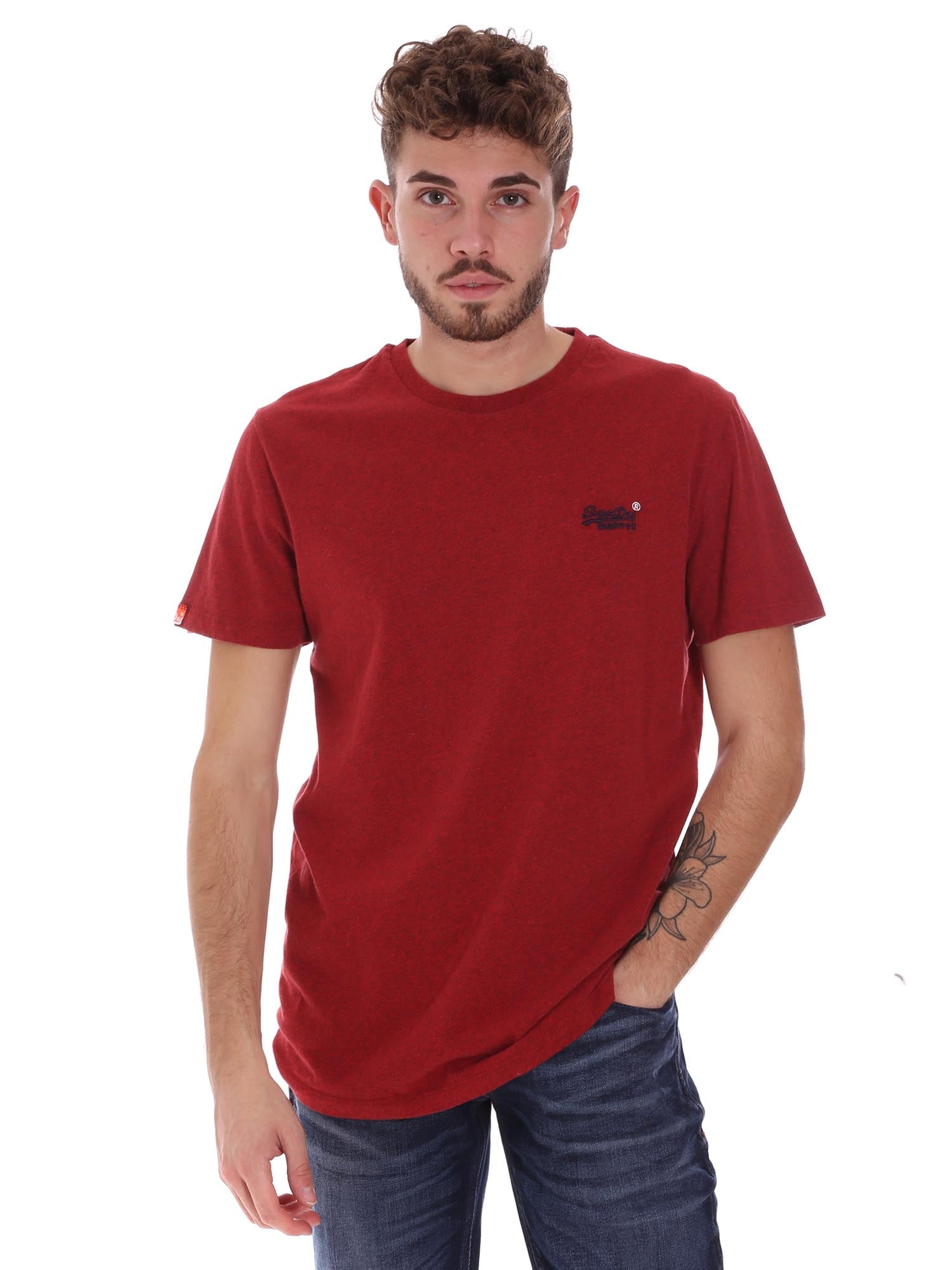 T-shirt Rosso Superdry