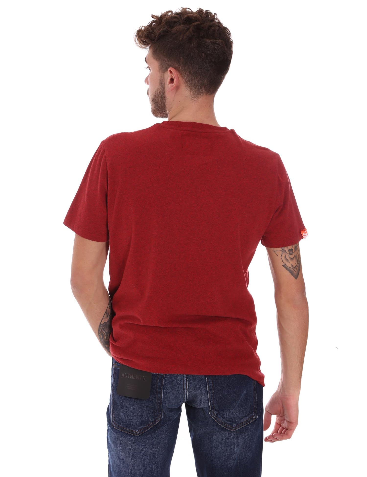 T-shirt Rosso Superdry