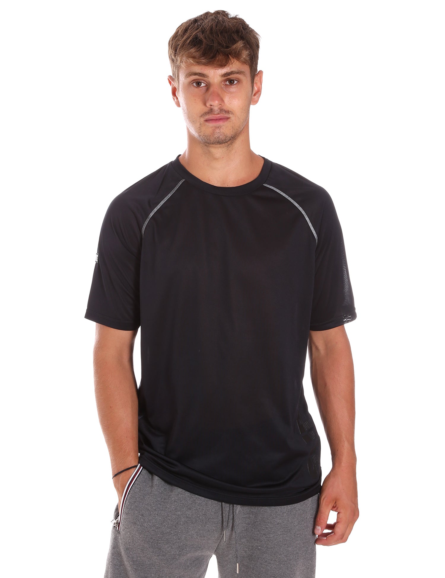 T-shirt Nero 02a Superdry