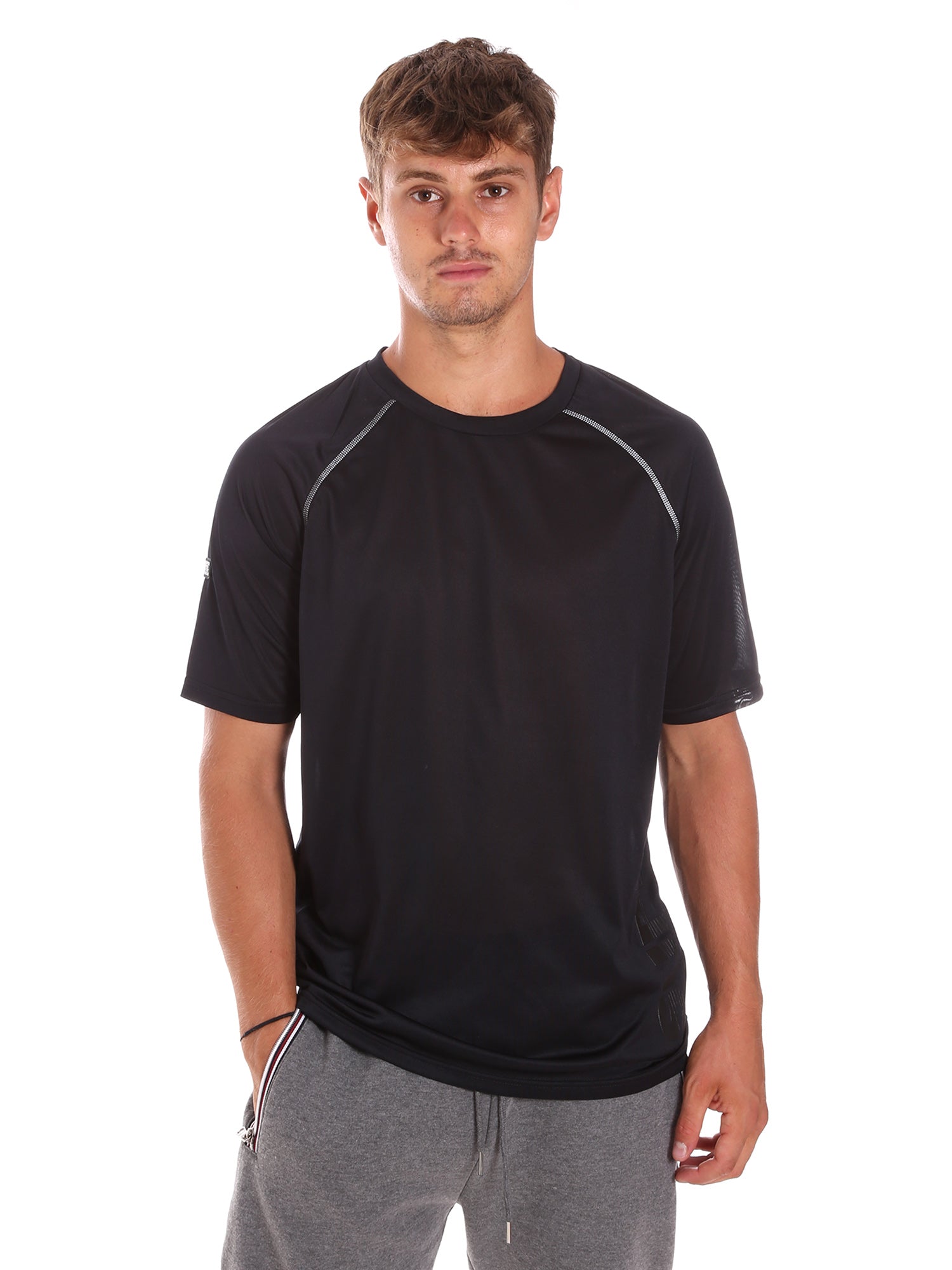 T-shirt Nero 02a Superdry