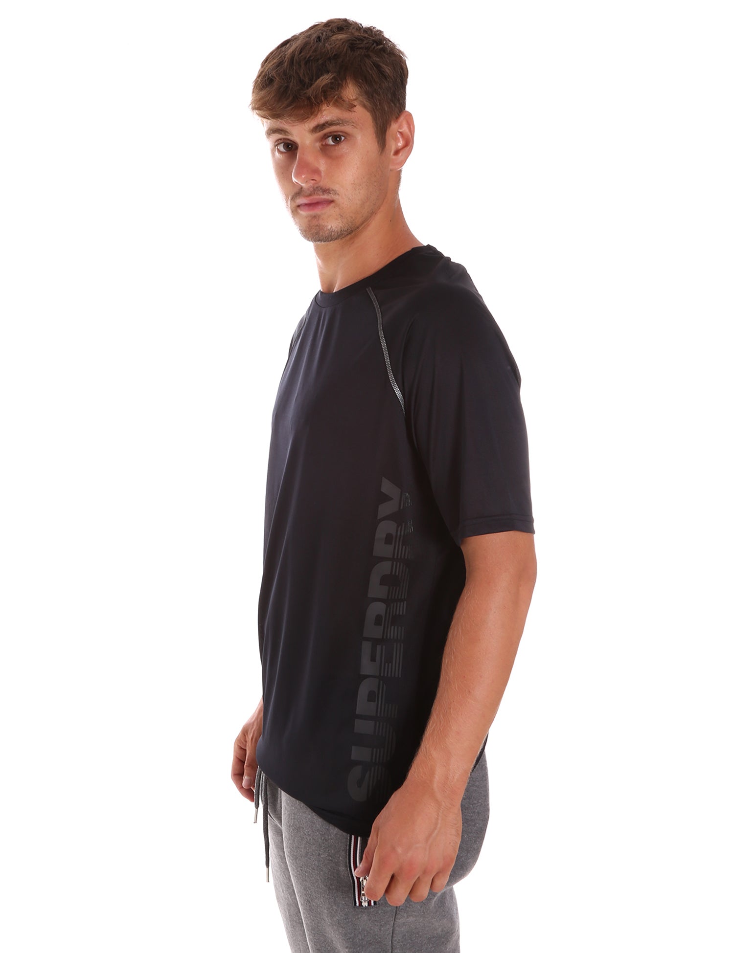 T-shirt Nero 02a Superdry