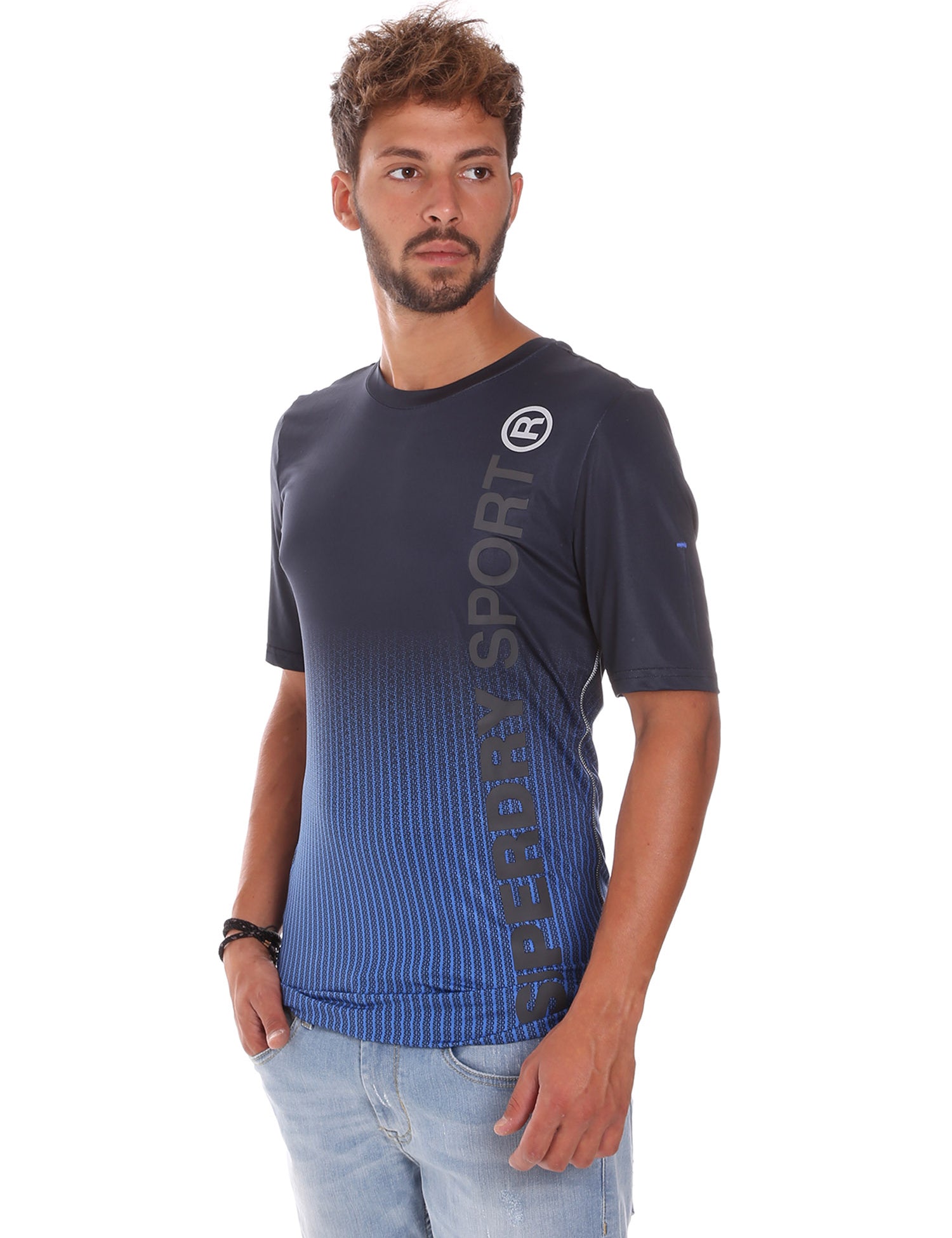 T-shirt Blu Superdry