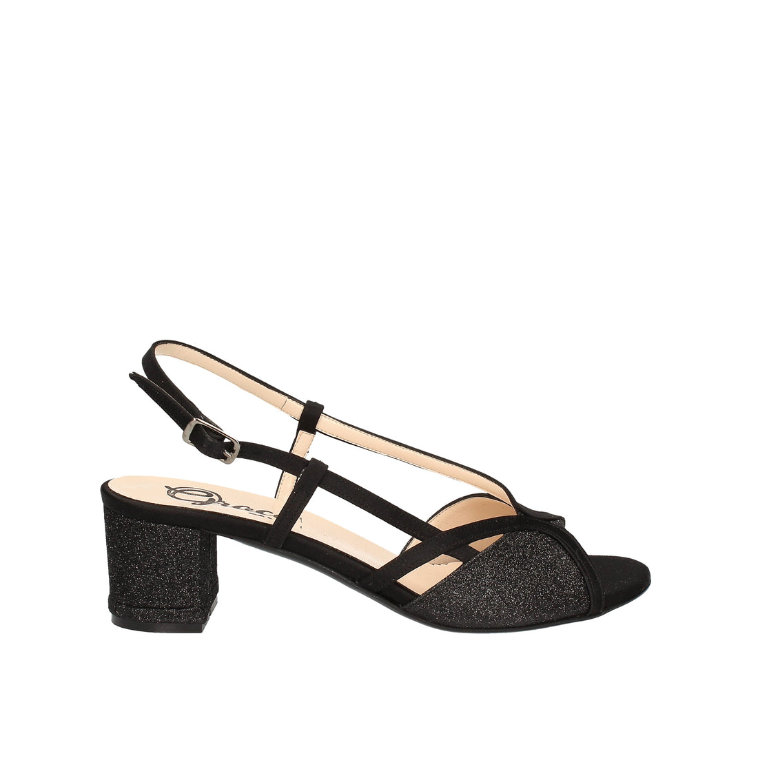 Sandali tacco Nero Grace Shoes