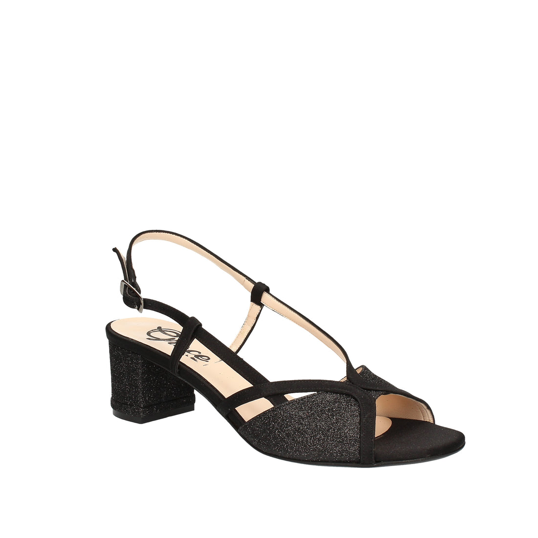 Sandali tacco Nero Grace Shoes