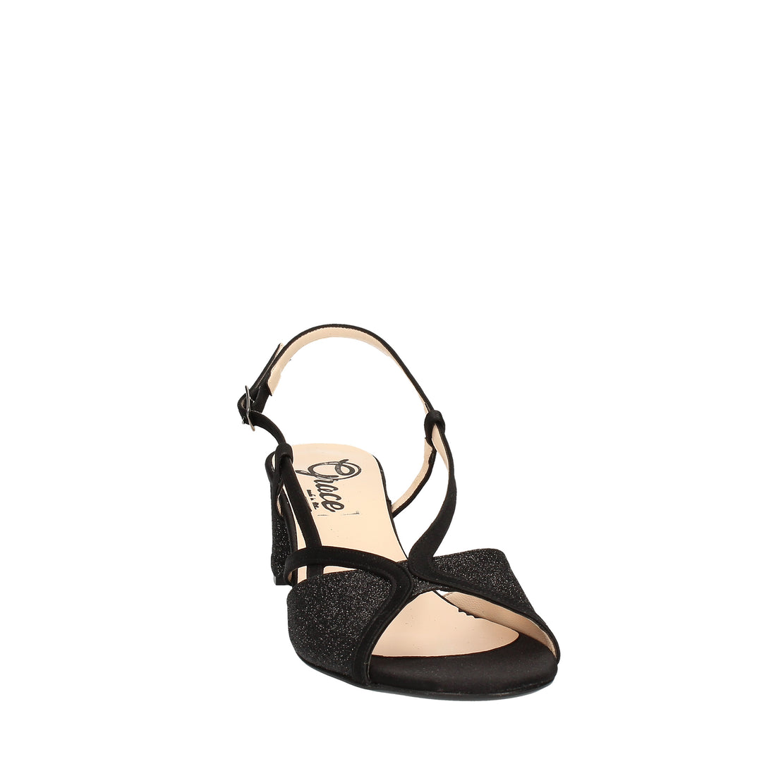 Sandali tacco Nero Grace Shoes