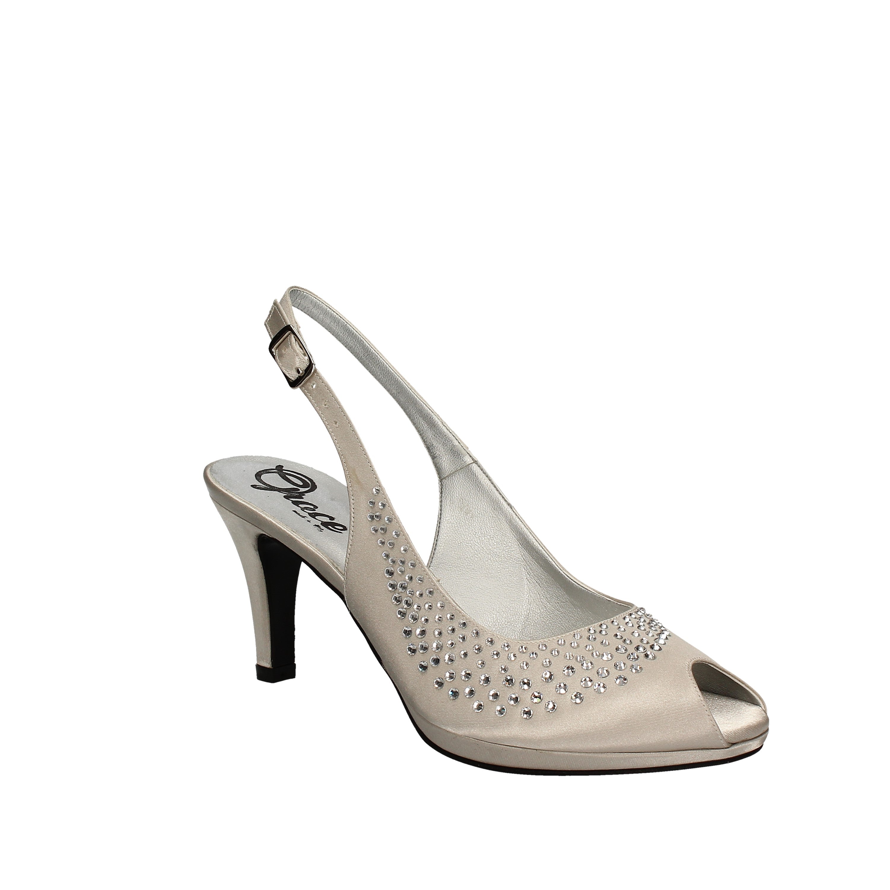 Sandali tacco Grigio Grace Shoes