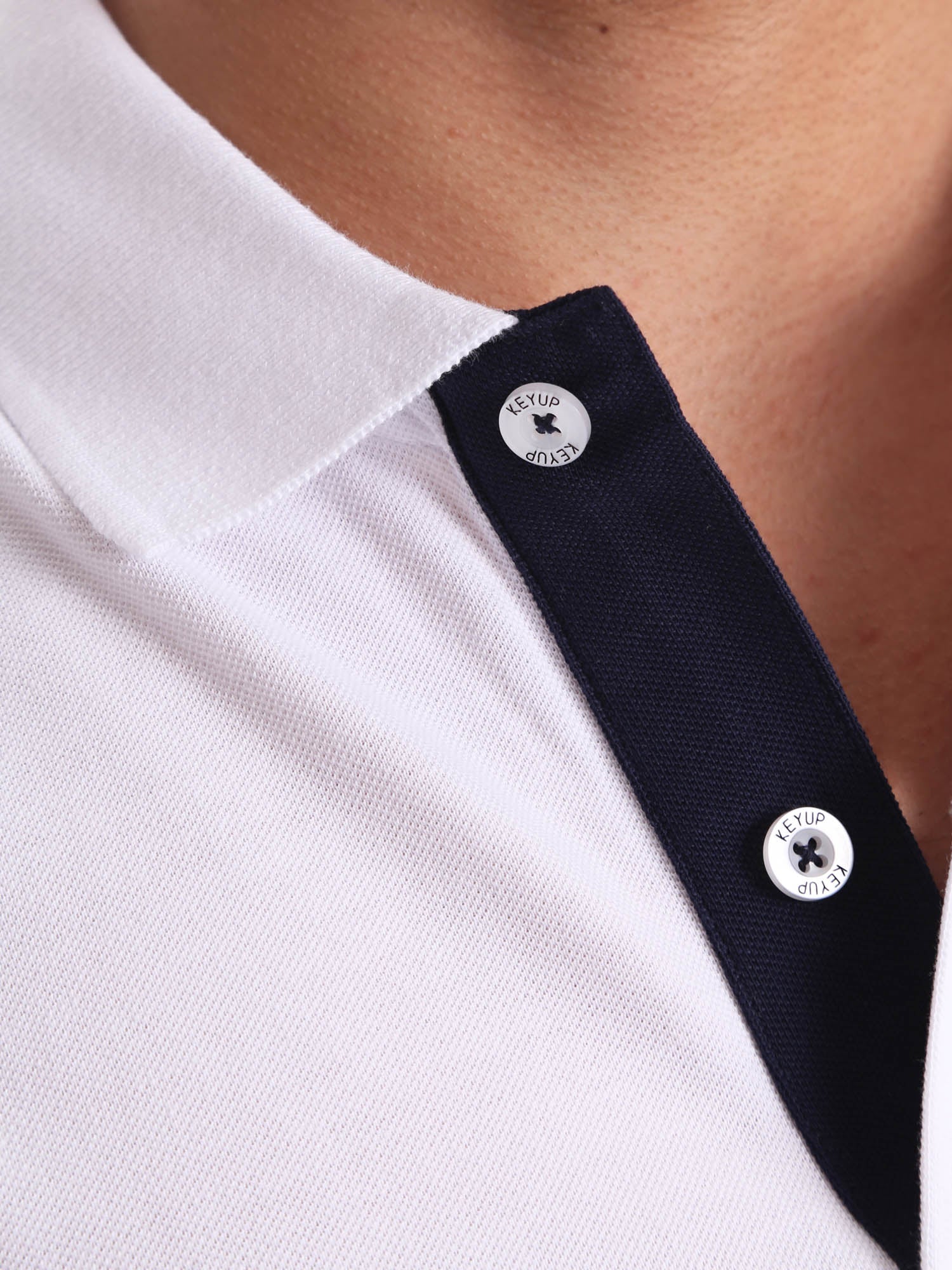 Polo Bianco Key Up