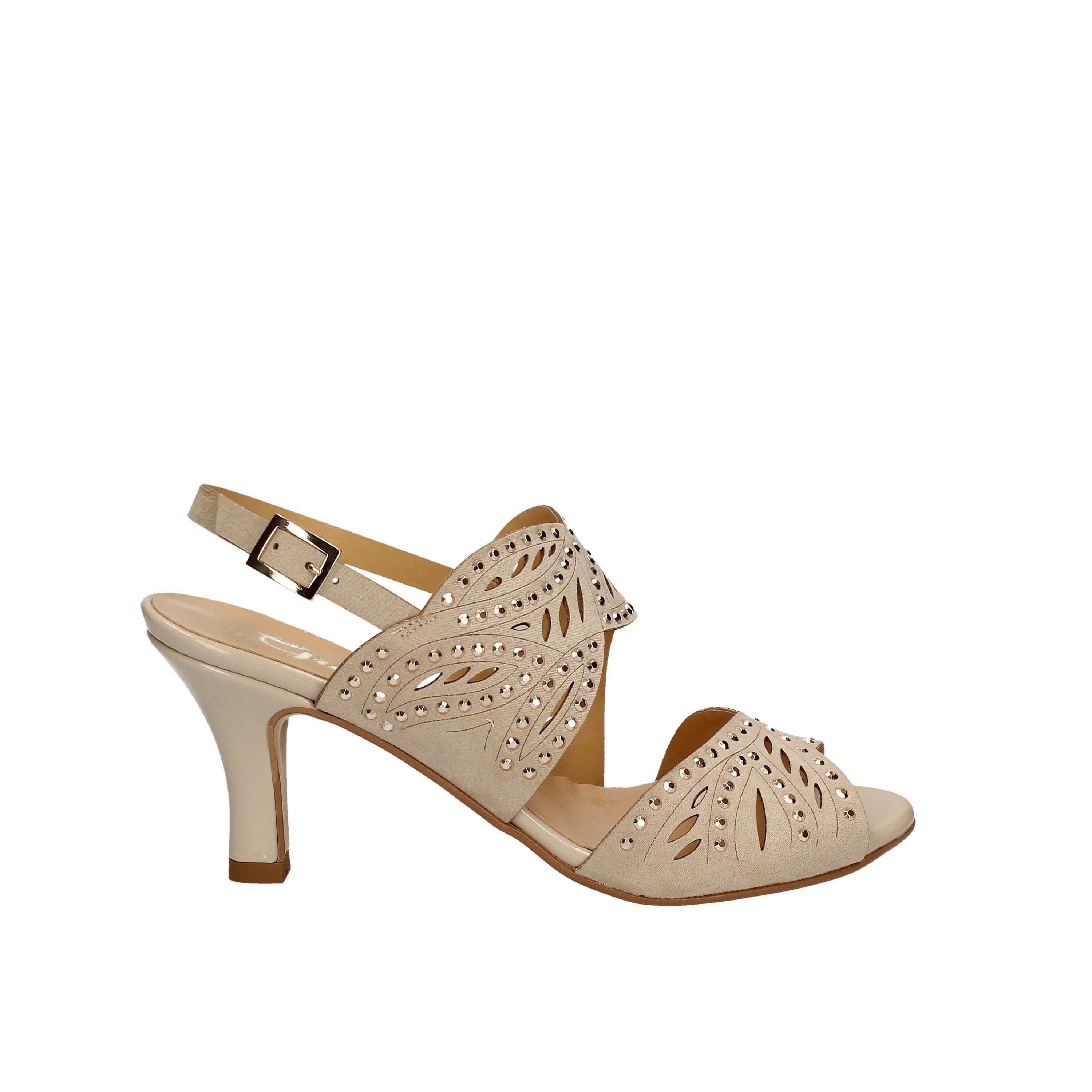 Sandali tacco Beige Grace Shoes