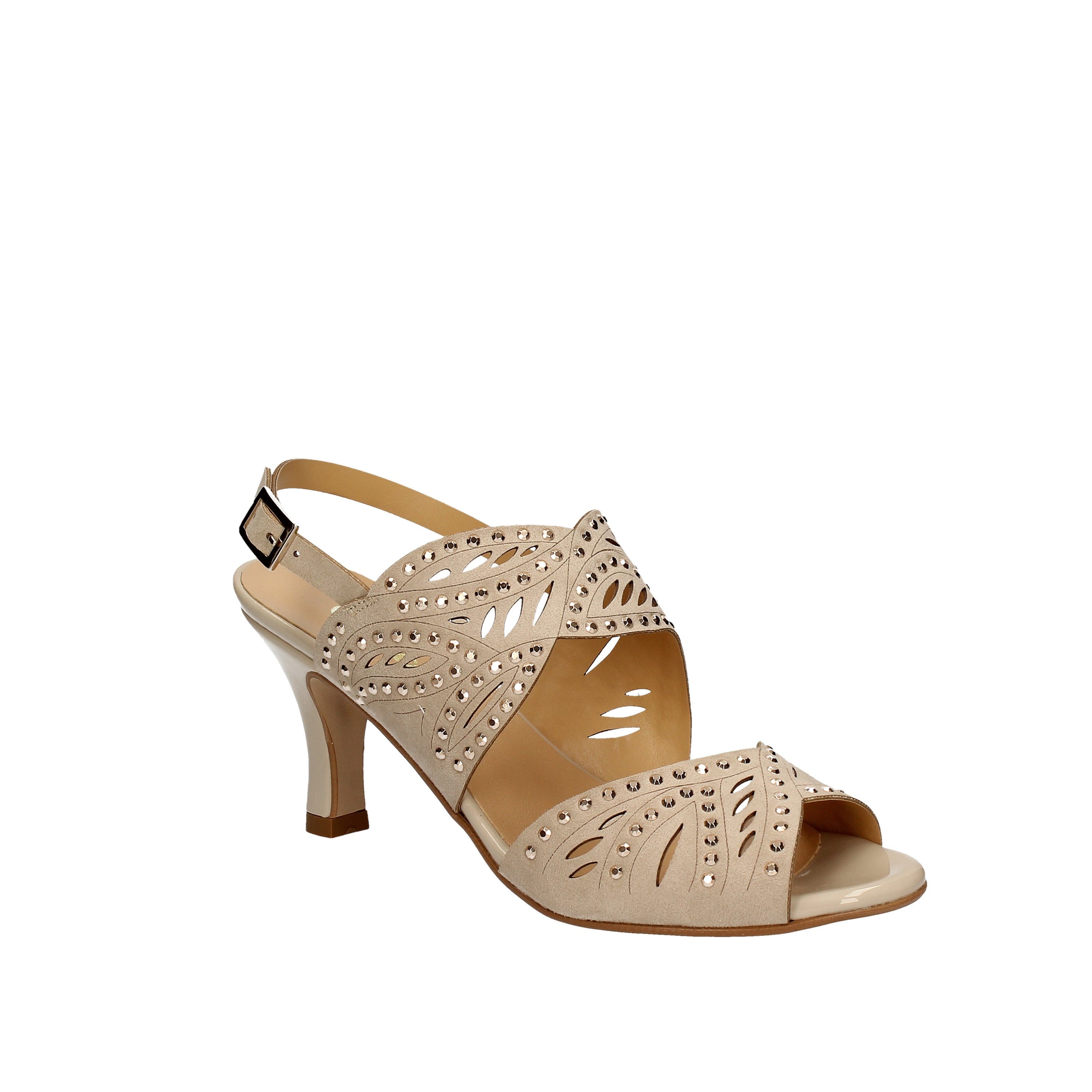 Sandali tacco Beige Grace Shoes