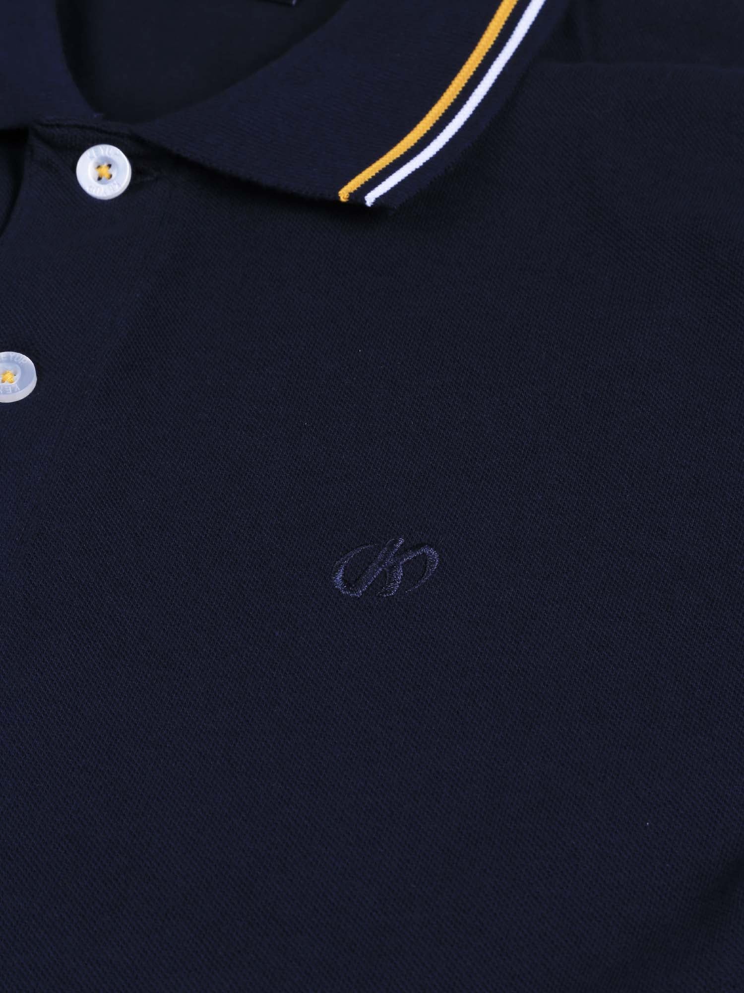 Polo Blu Scuro Key Up