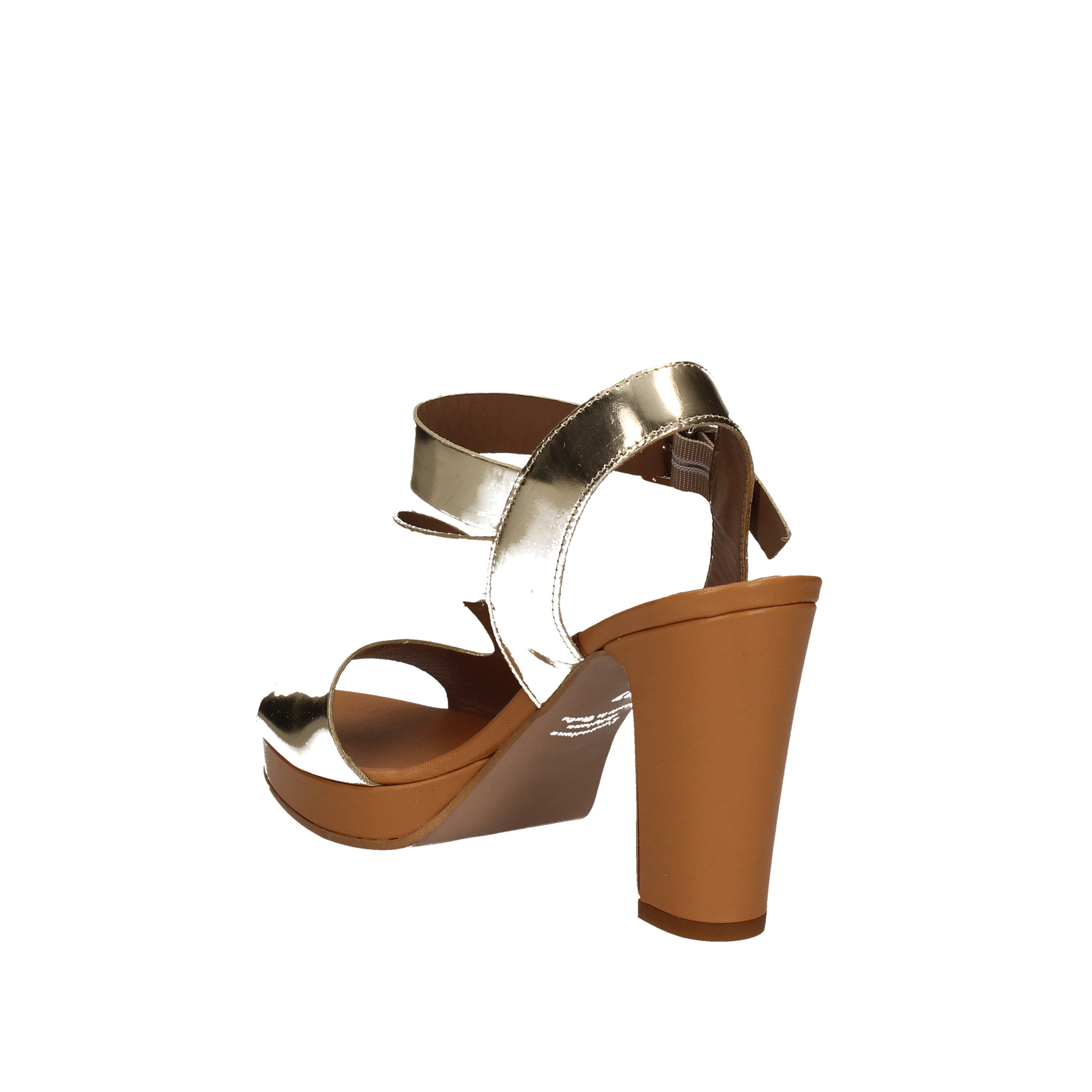 Sandali tacco Dorato Mally