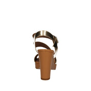 Sandali tacco Dorato Mally
