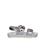 Sandali Argentato Lulu'