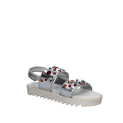 Sandali Argentato Lulu'