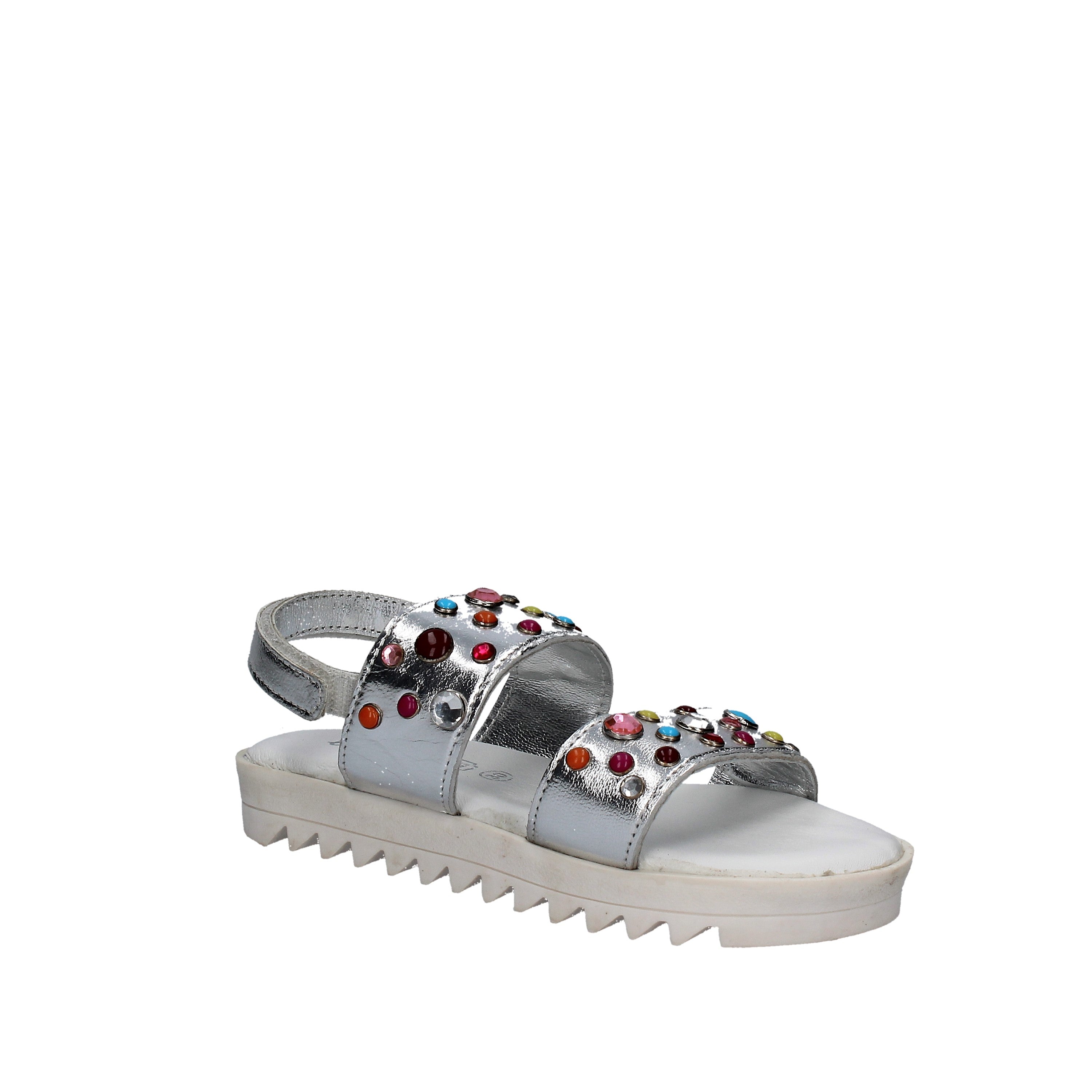 Sandali Argentato Lulu'