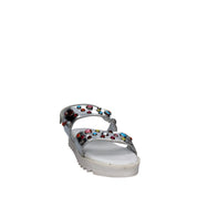 Sandali Argentato Lulu'