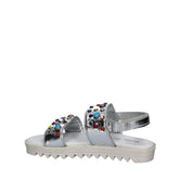 Sandali Argentato Lulu'