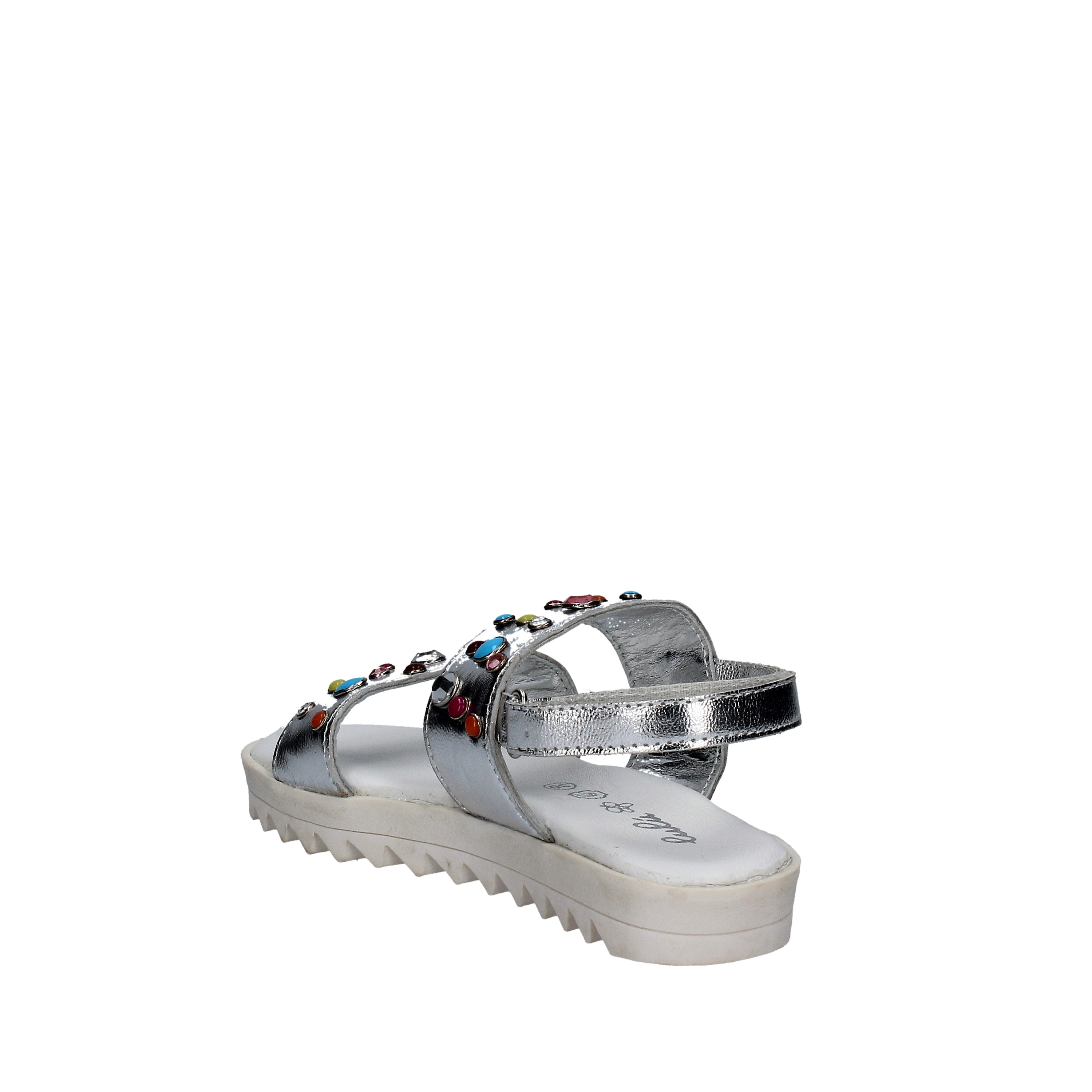 Sandali Argentato Lulu'