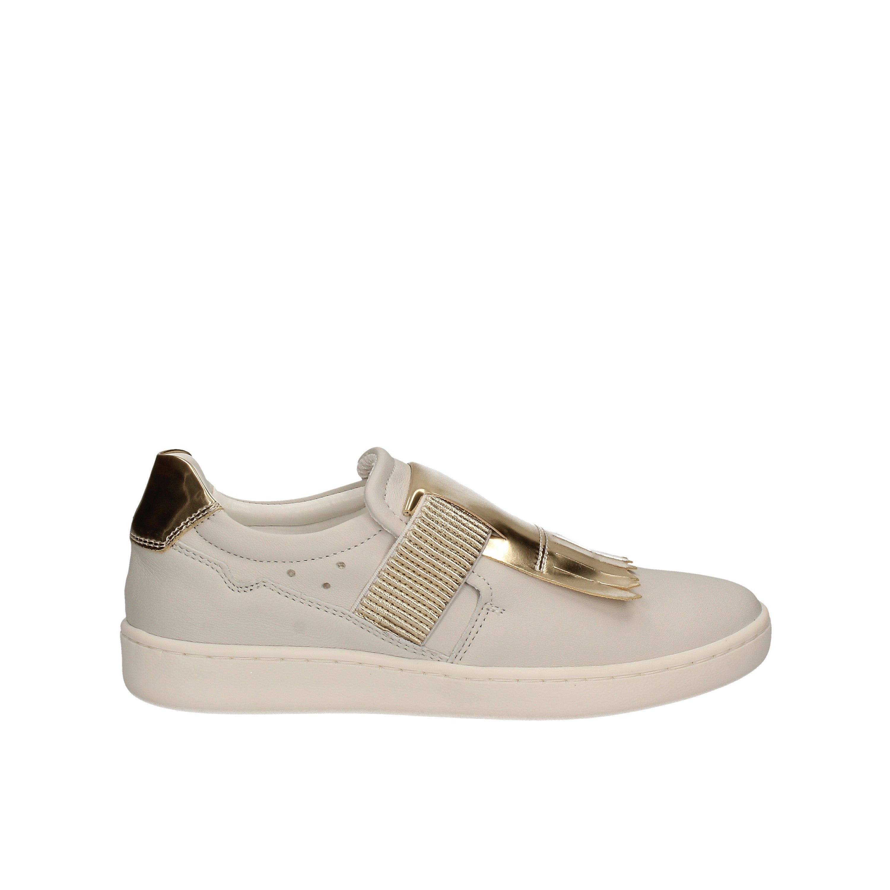 Sneakers Bianco Oro Keys