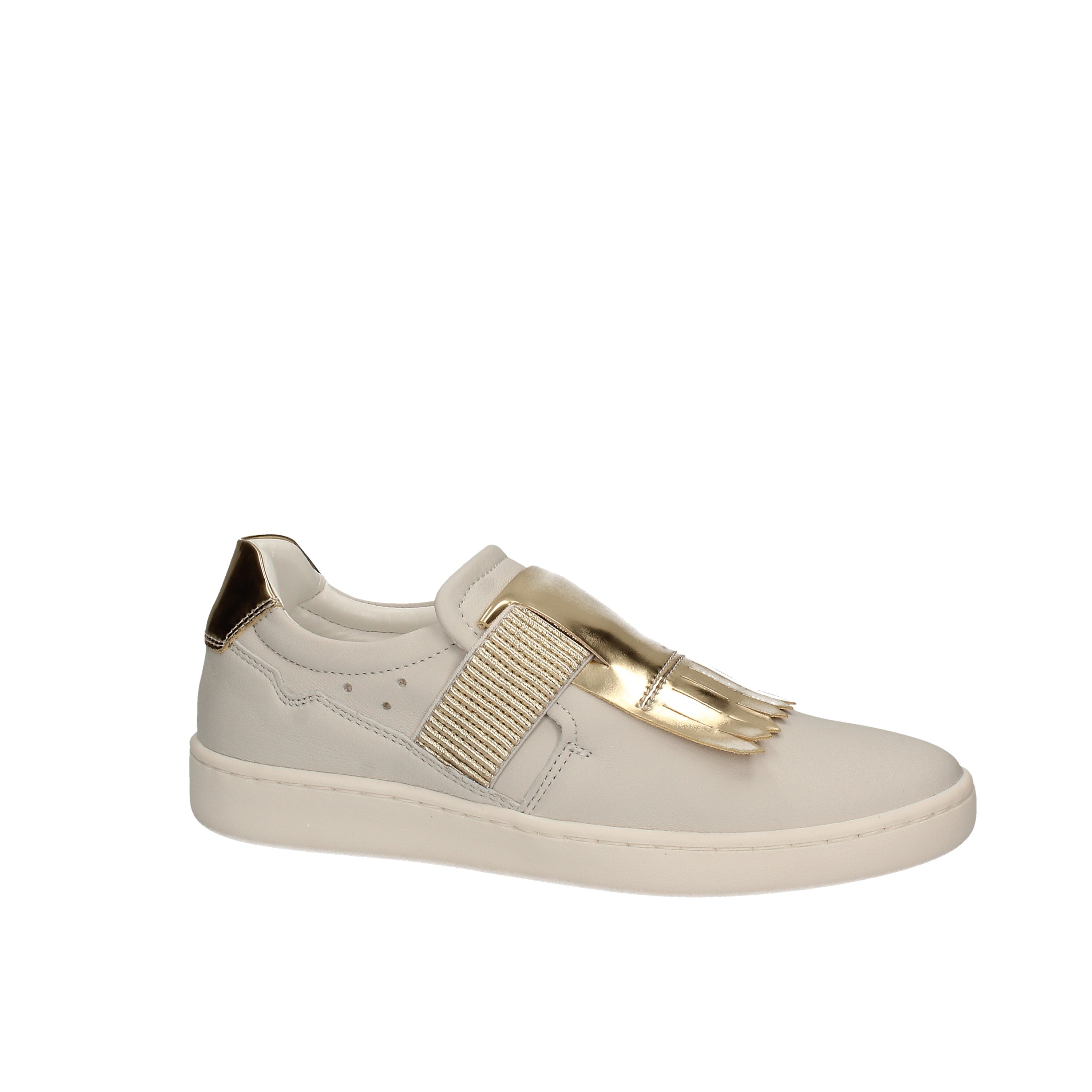 Sneakers Bianco Oro Keys