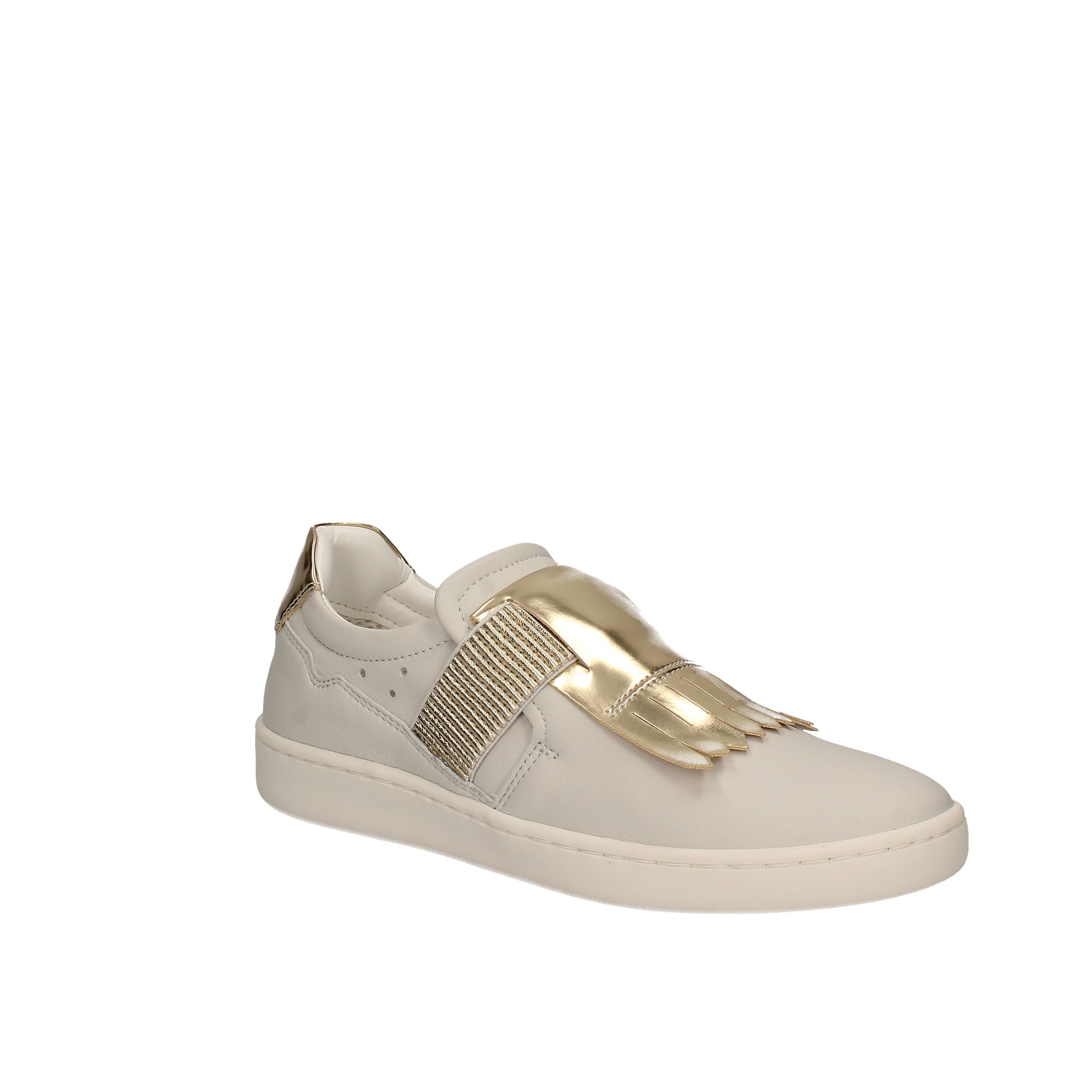 Sneakers Bianco Oro Keys