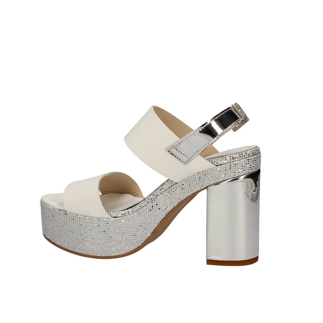 Sandali tacco Bianco Grace Shoes